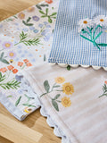 Maisie floral print tea towels set of 3 (British brand)