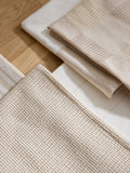 Set of 5 natural weave cotton tea towels, UK version