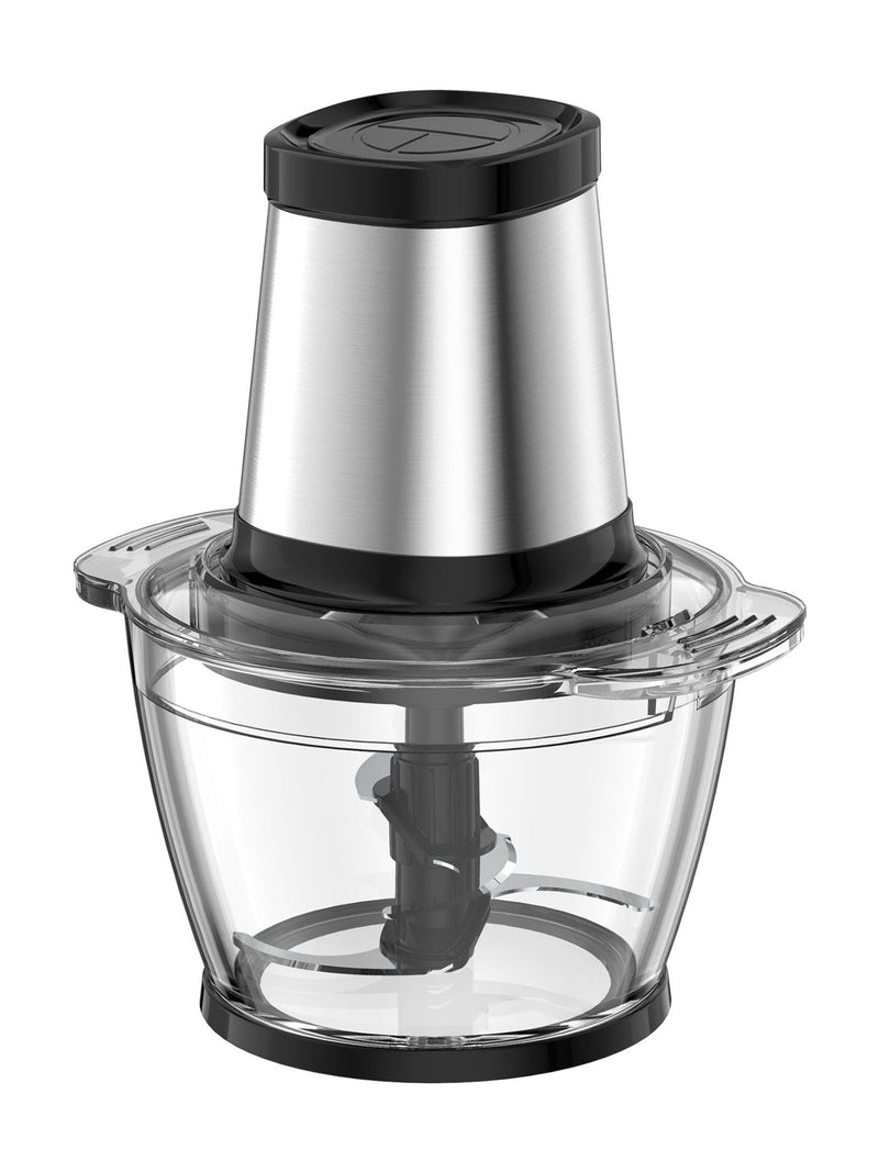 Daewoo white mini chopper 500W 1L glass bowl, UK version