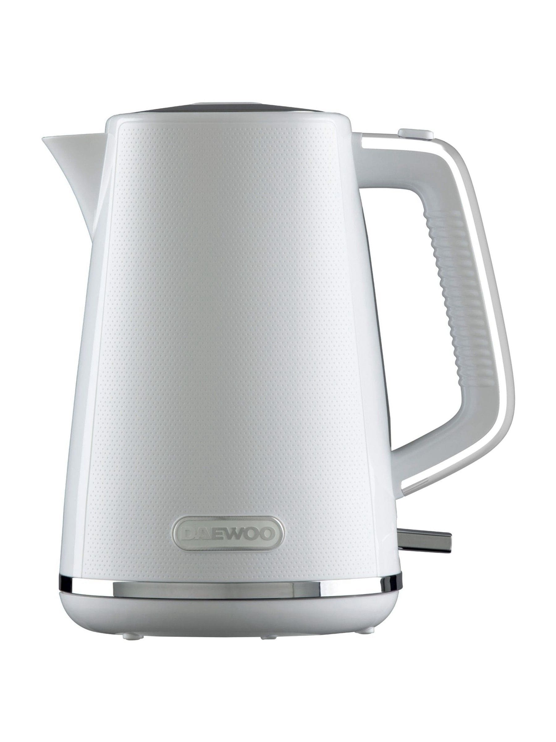 Daewoo White Stirling jug kettle 1.7L - British product
