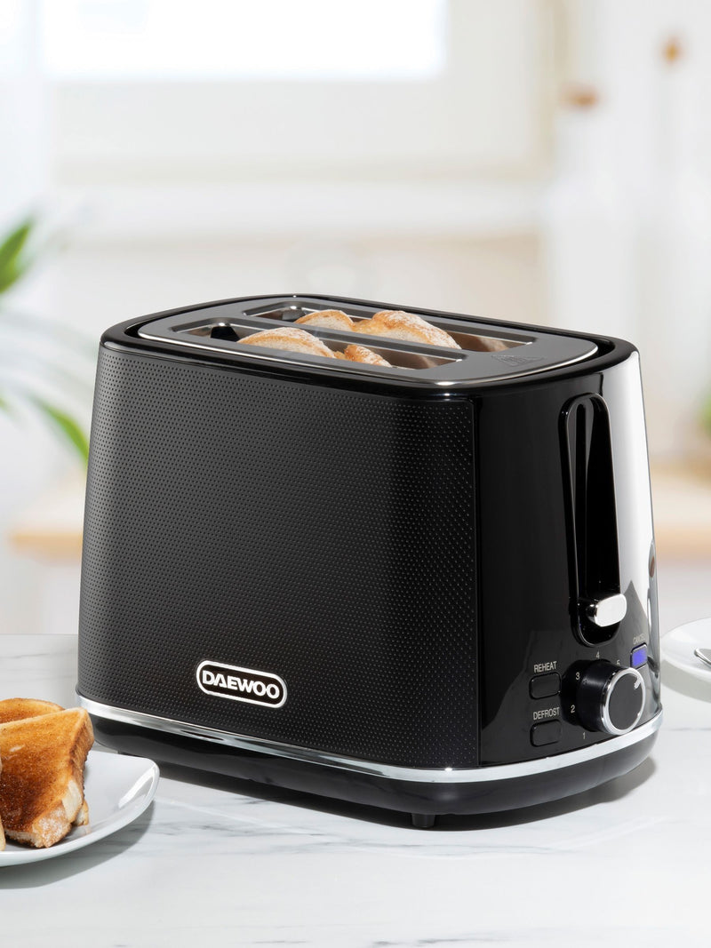 Daewoo Black Stirling 2-Scheiben-Toaster