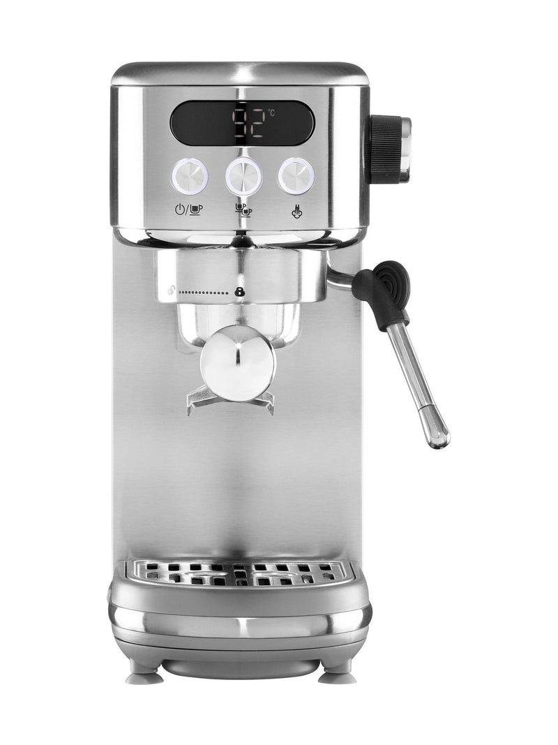 Daewoo Silver 20 Bar Digital Espresso Coffee Maker - British product