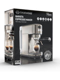 Daewoo Silver 20 Bar Digital Espresso Coffee Maker - British product