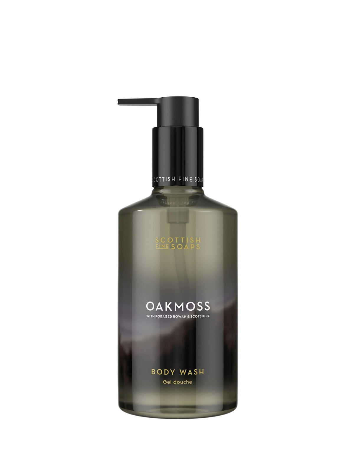 Scottish Fine Soaps Oakmoss body wash 300ml (British brand)