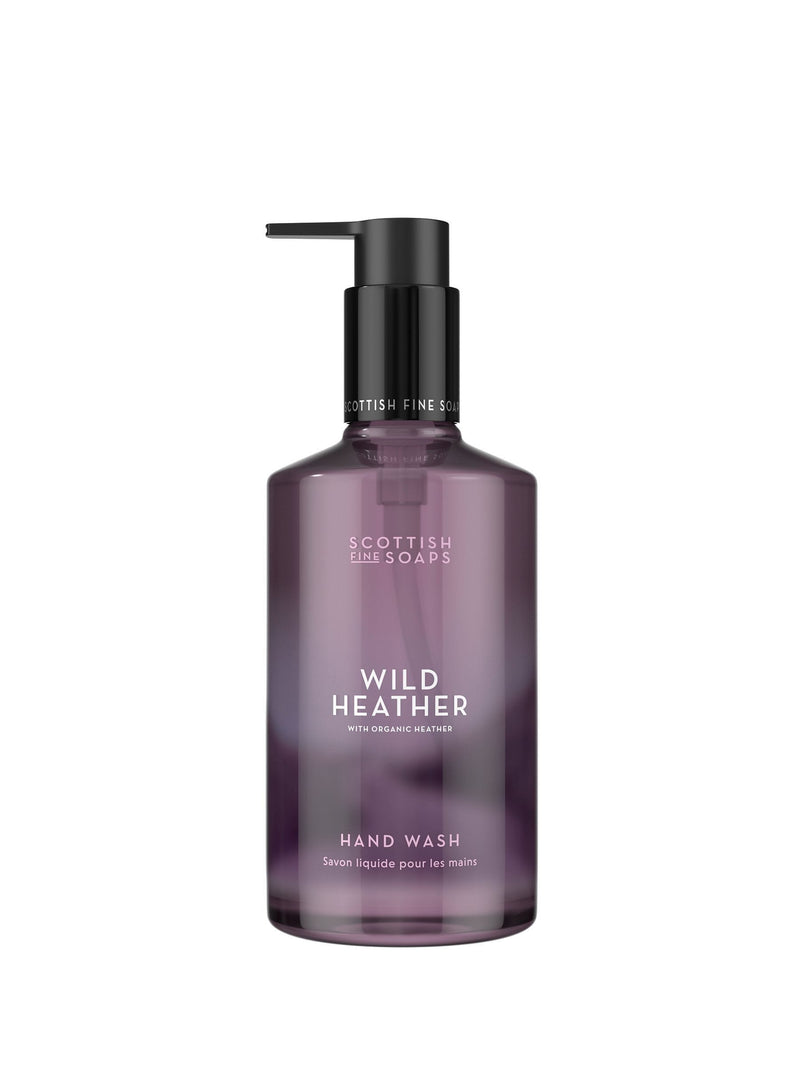 Scottish Fine Soaps Wild Heather hand wash 300ml (British brand)