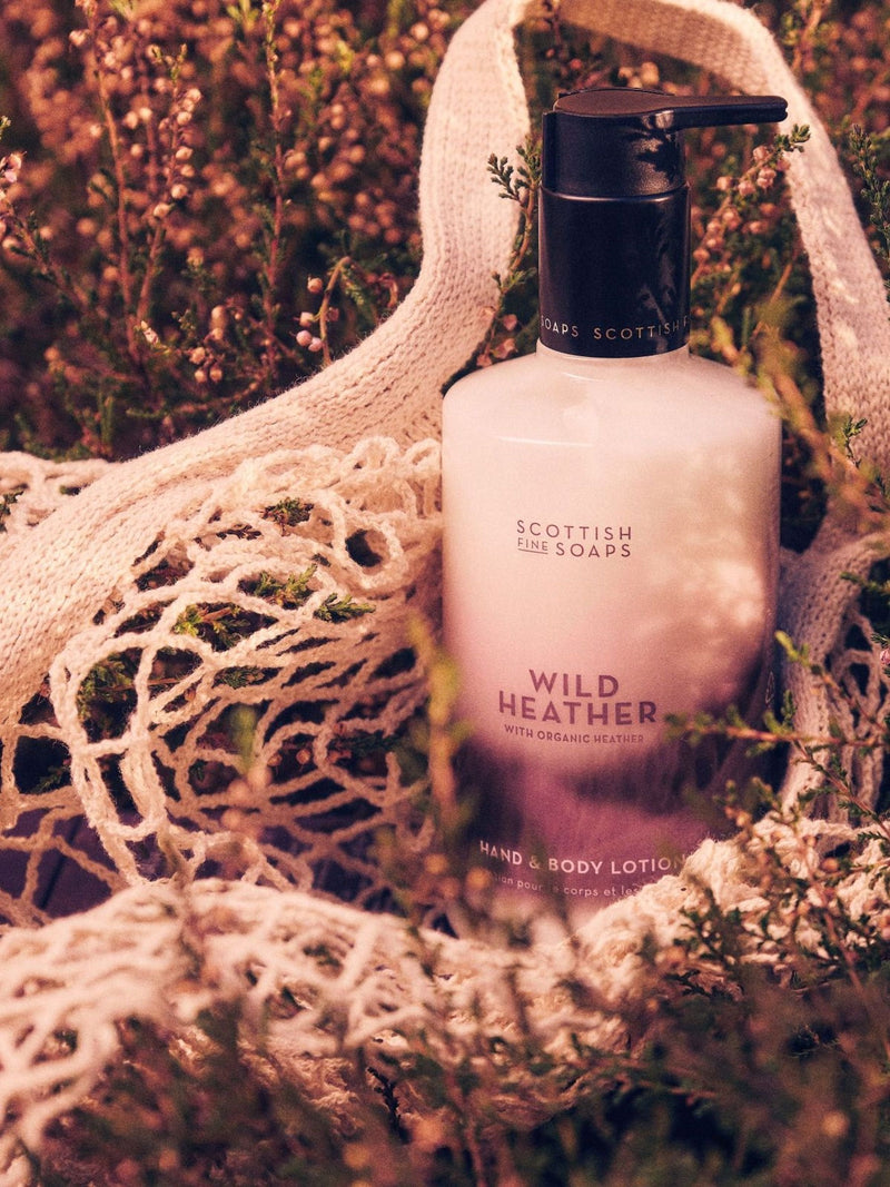 Scottish Fine Soaps Wild Heather lotion 300ml (British brand)