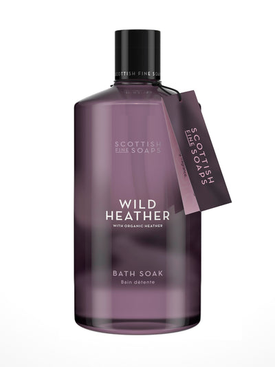 Next Scottish Fine Soaps Wild Heather Bath Soak 500ml - Kjøp på nett hos McGrocer
