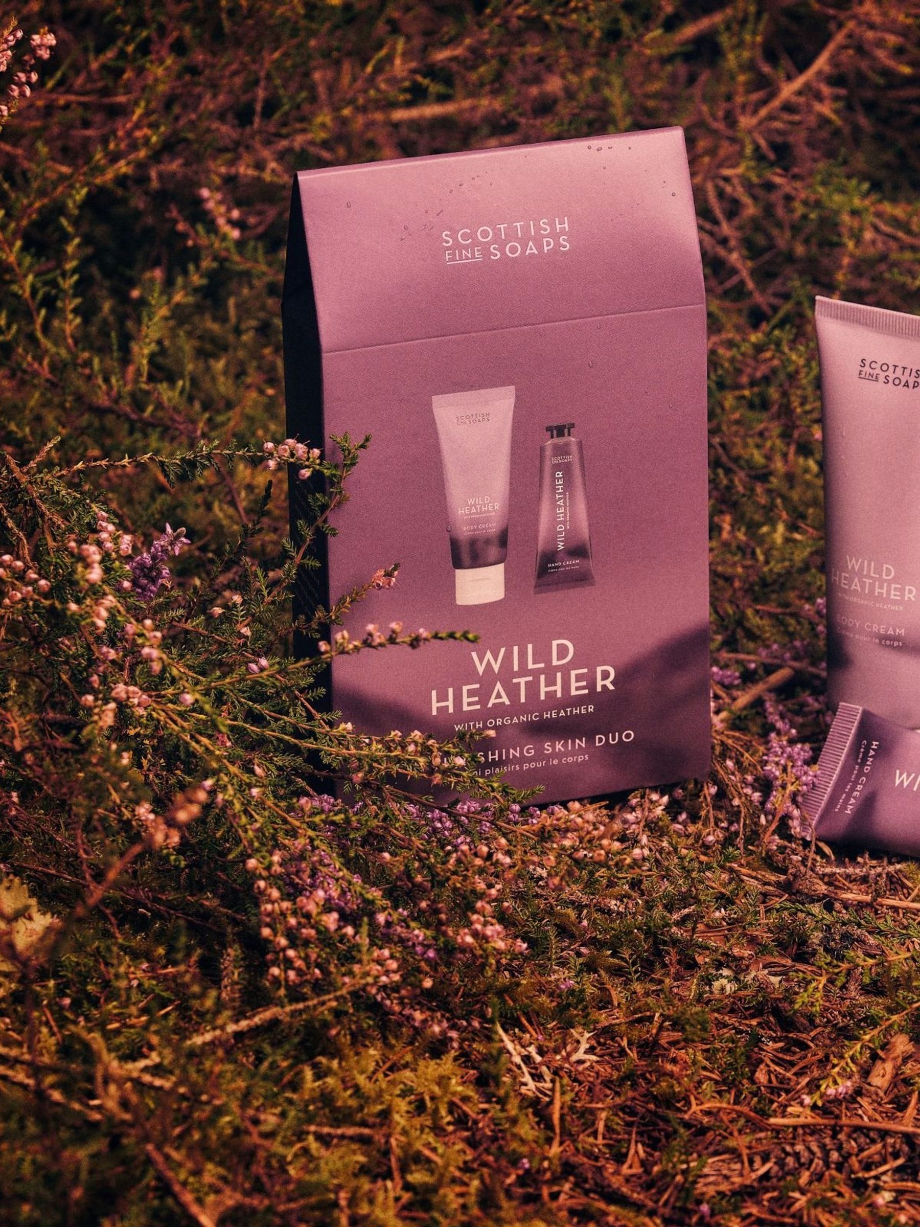 Scottish Fine Soaps Wild Heather nourishing skin duo (British brand)