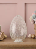 Lights4fun crackle glass egg light 21cm (British brand)