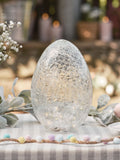 Lights4fun crackle glass egg light 21cm (British brand)