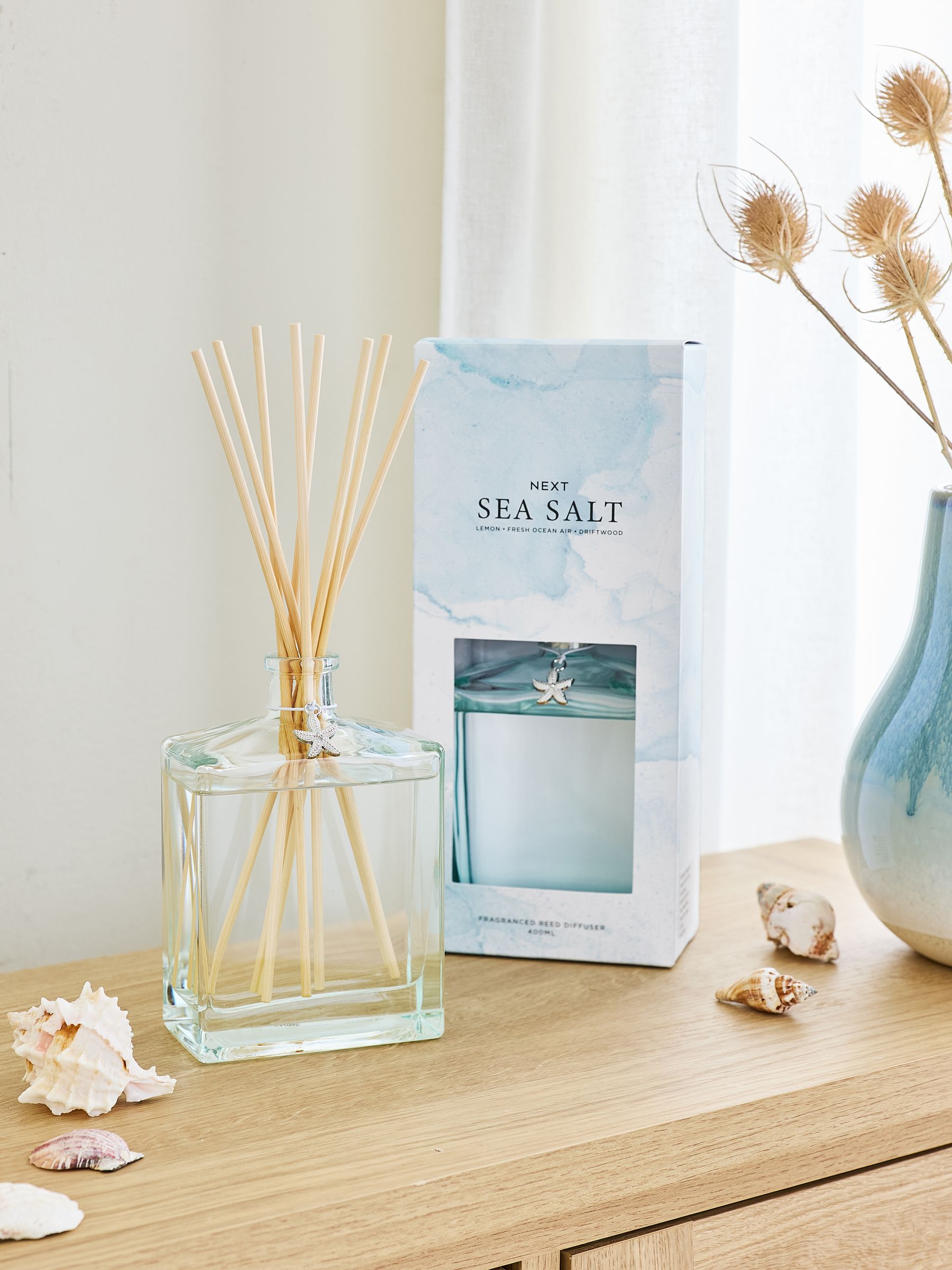 Sea Salt and Citrus Reed Diffuser Set of 3