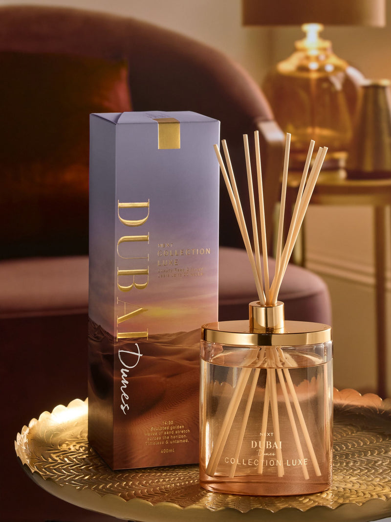Collection Dubai Dunes Oud & Bergamot reed diffuser 400ml (British brand)