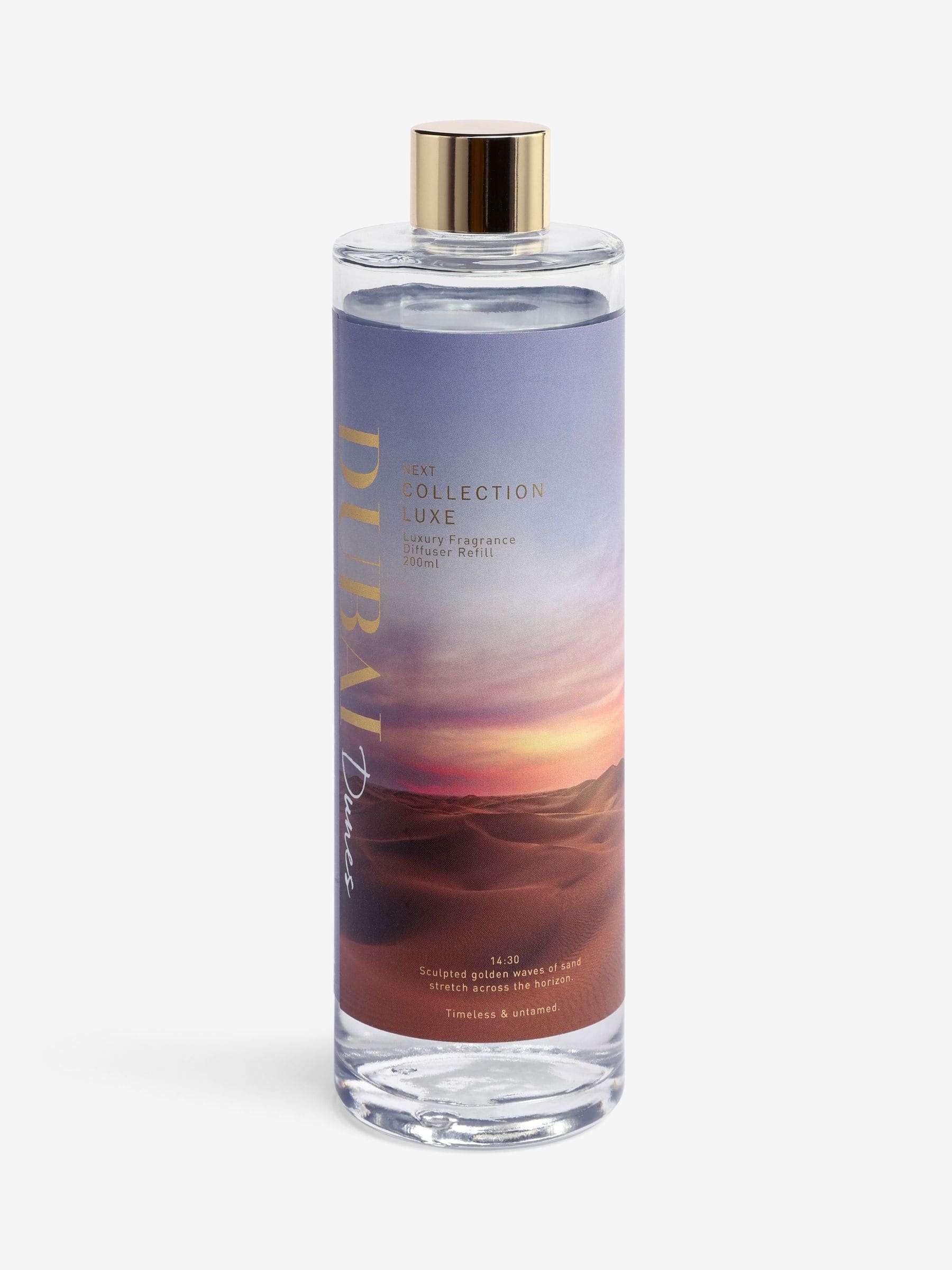 Collection Luxe Dubai Dunes Oud & Bergamot diffuser refill 200ml, UK version