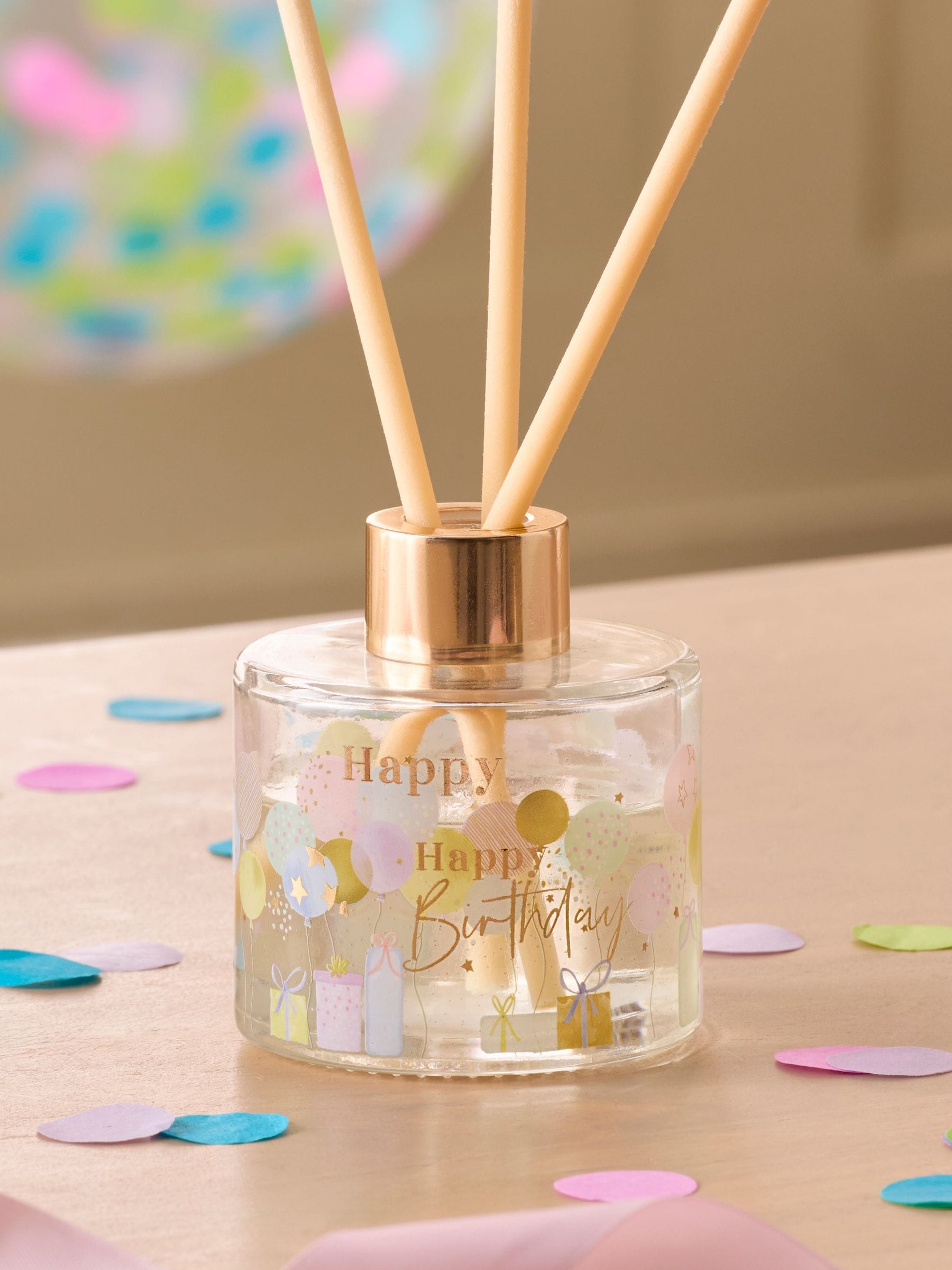 Diffuser White Jasmine Happy Birthday Classic Balloon 100ml, UK version