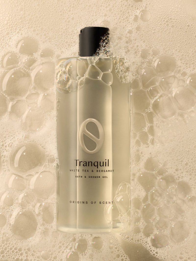 Origins Of Scent white tea & bergamot shower gel 500ml, UK version