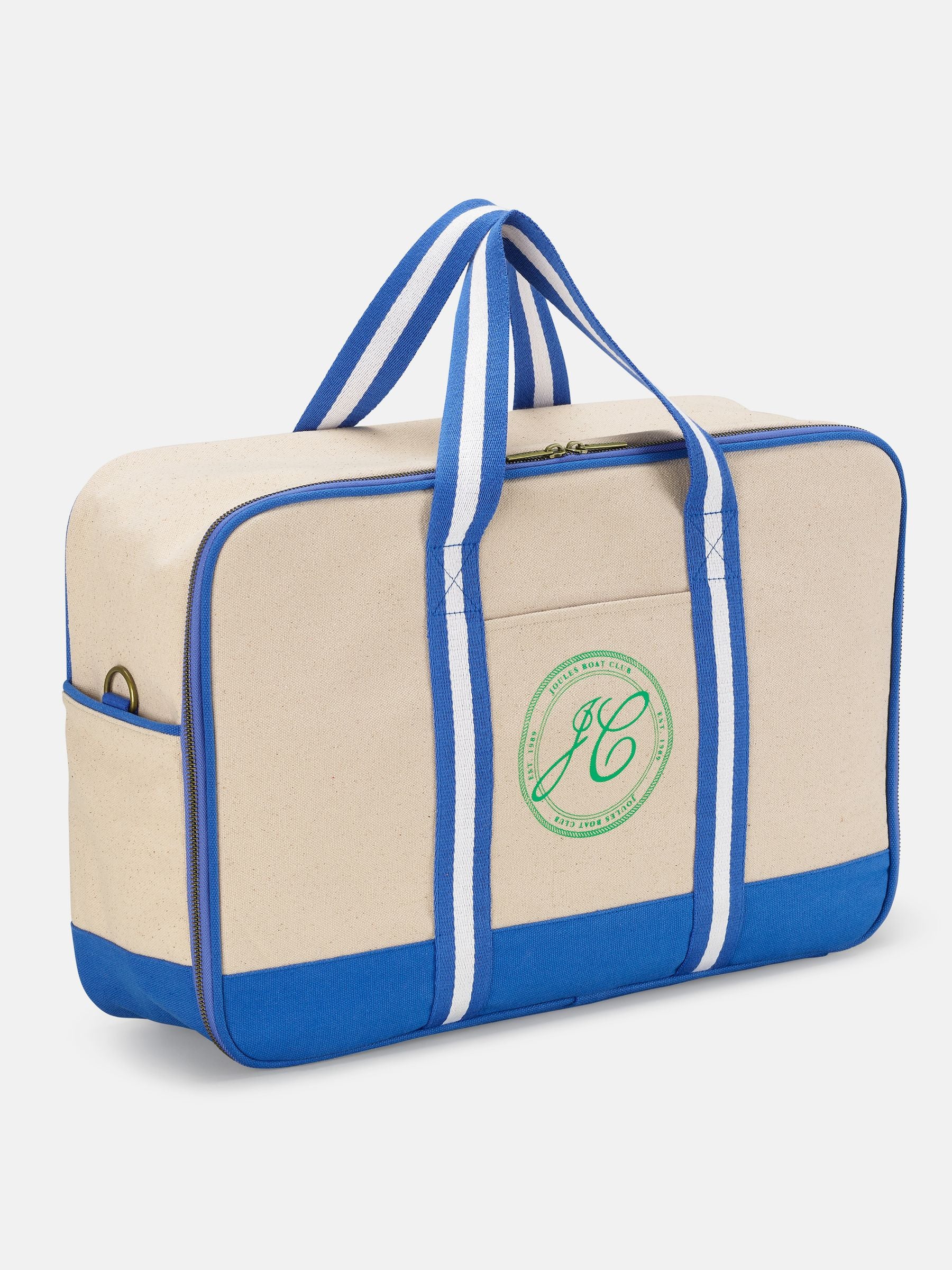 Joules Blue Oat Boat Club duffle bag - British product