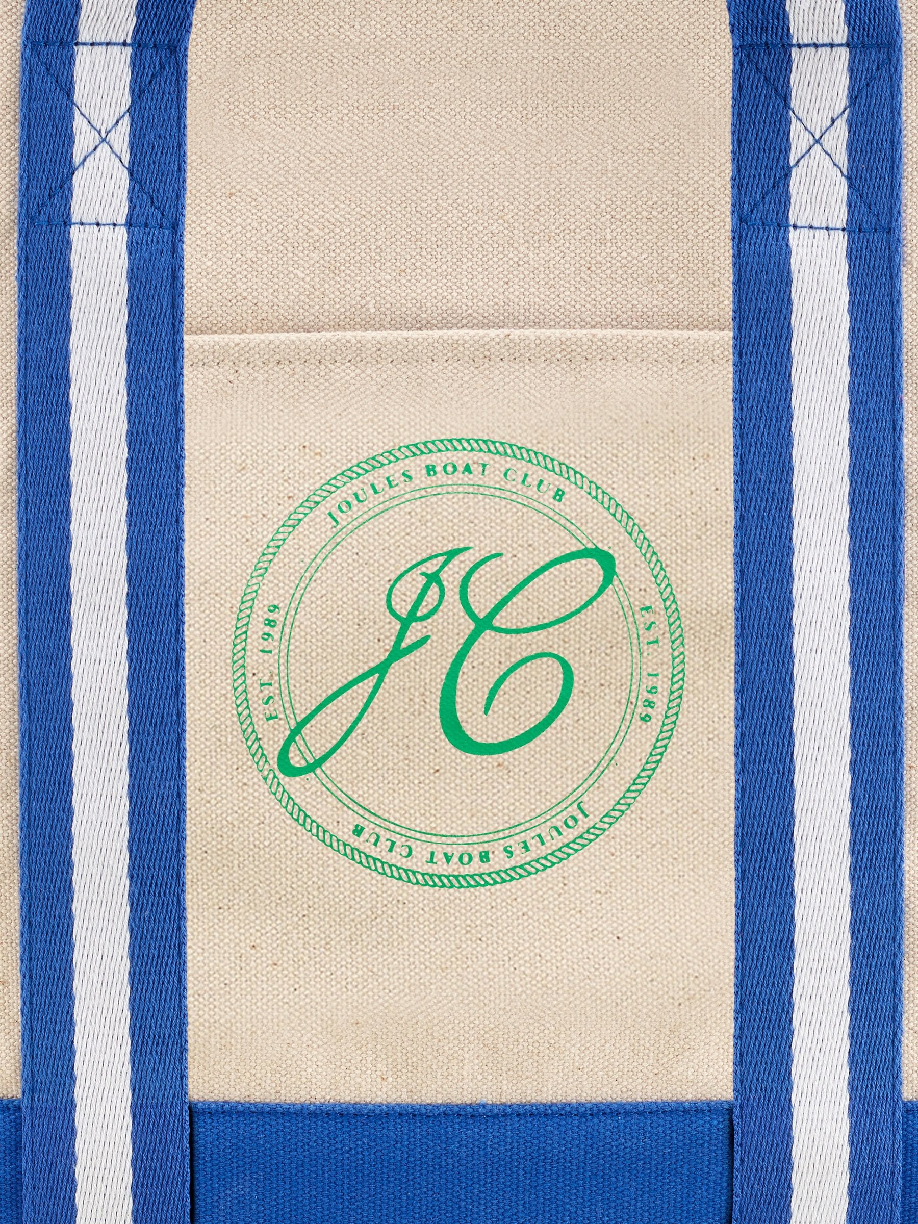 Joules Blue Oat Boat Club duffle bag - British product