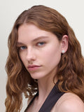 Marc Jacobs silver tone star stud earrings, imported from the UK
