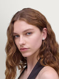 Marc Jacobs silver tone star stud earrings, imported from the UK