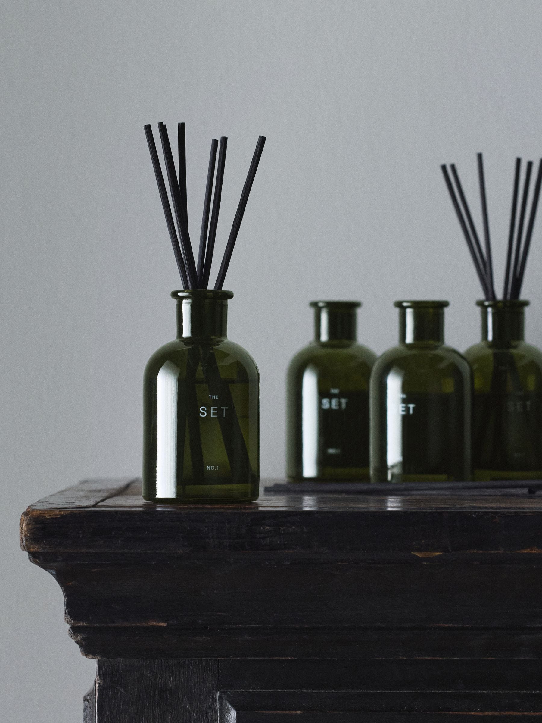The Set Ginger Lime diffusers 70ml 4 pack - British product