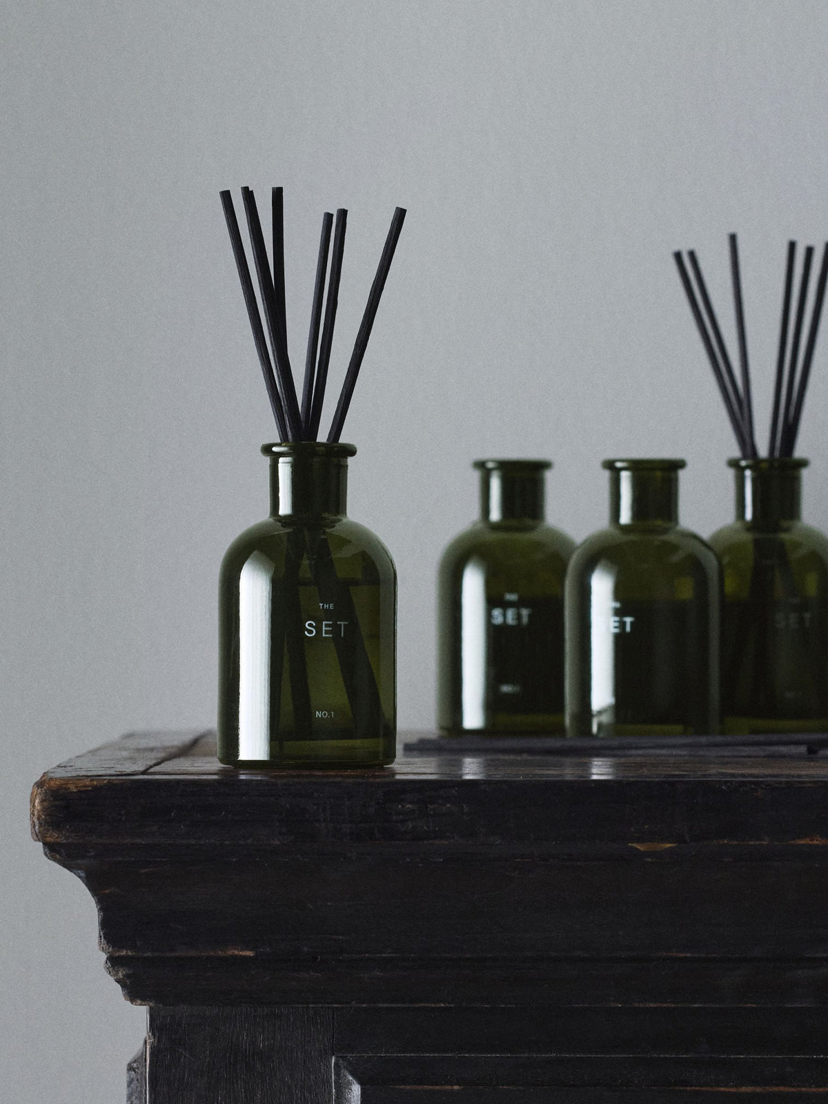 The Set Ginger Lime diffusers 70ml 4 pack - British product