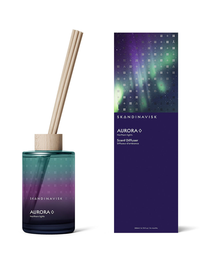 Skandinavisk Aurora scent diffuser 200ml reeds - British product