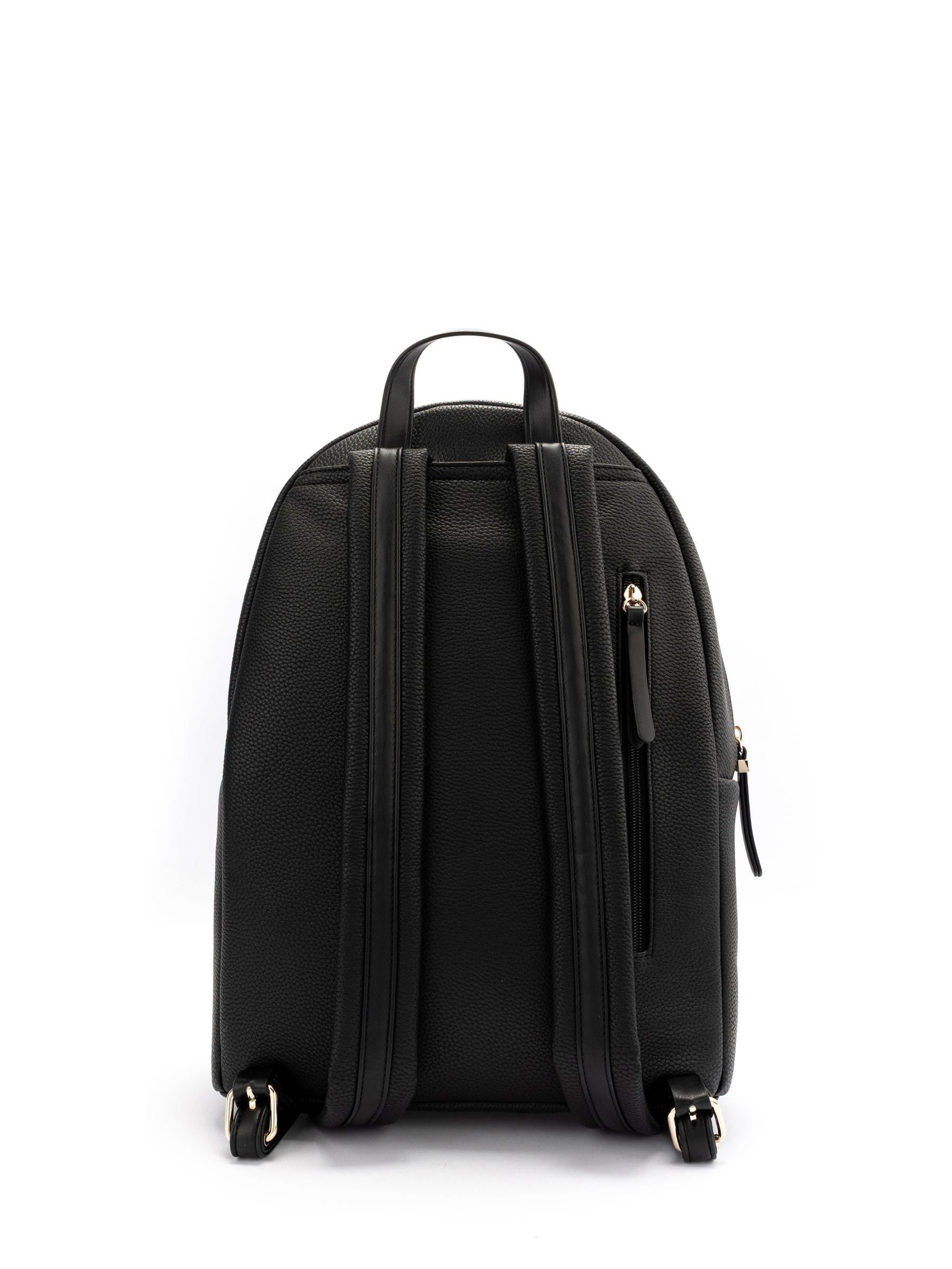 Fiorelli Ally XL backpack black pebbled faux leather (British brand)