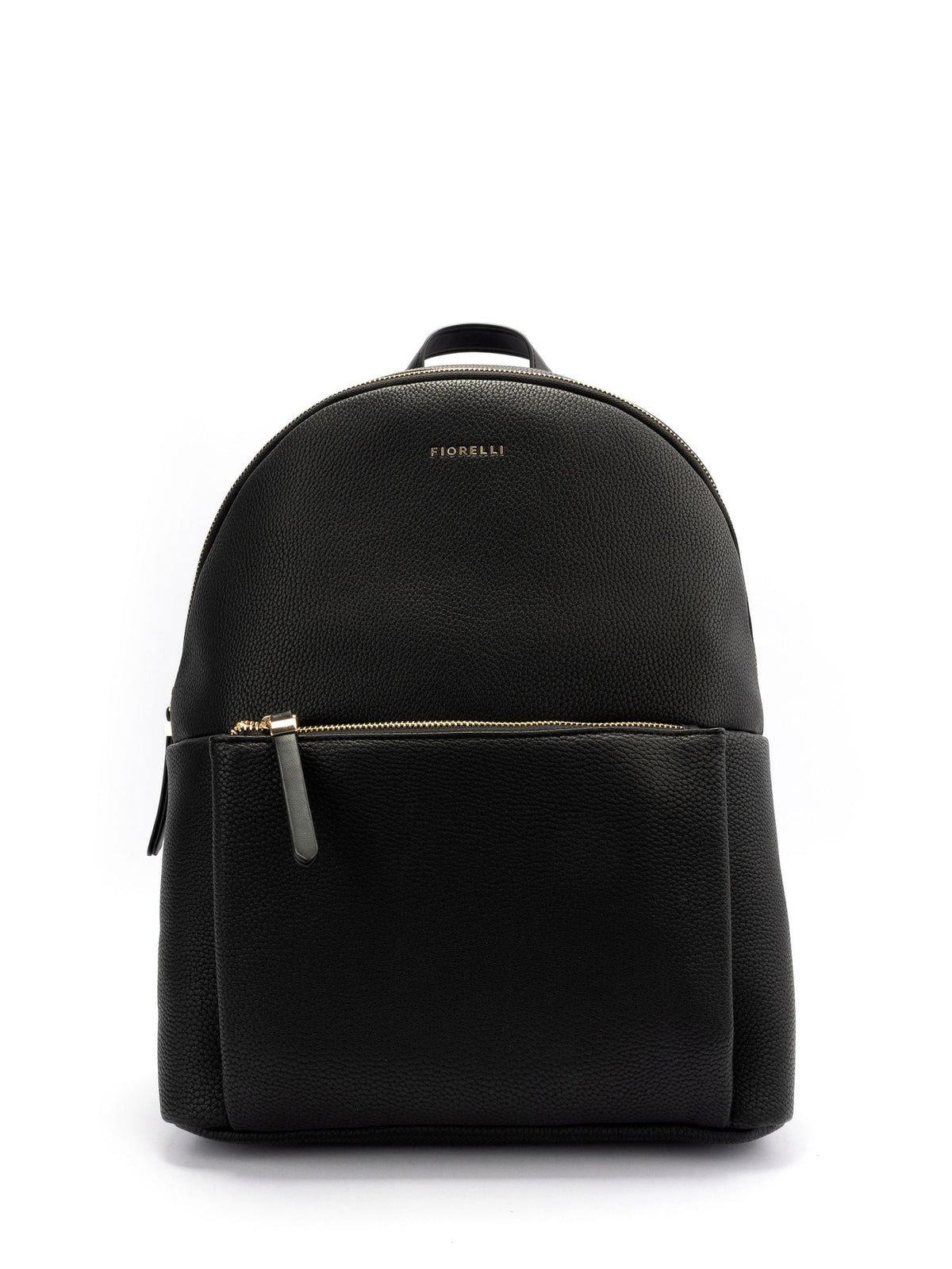 Fiorelli Ally XL backpack black pebbled faux leather (British brand)