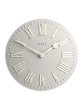 Jones Clocks sage green strand convex wall clock 30cm, UK version