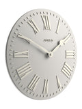 Jones Clocks sage green strand convex wall clock 30cm, UK version
