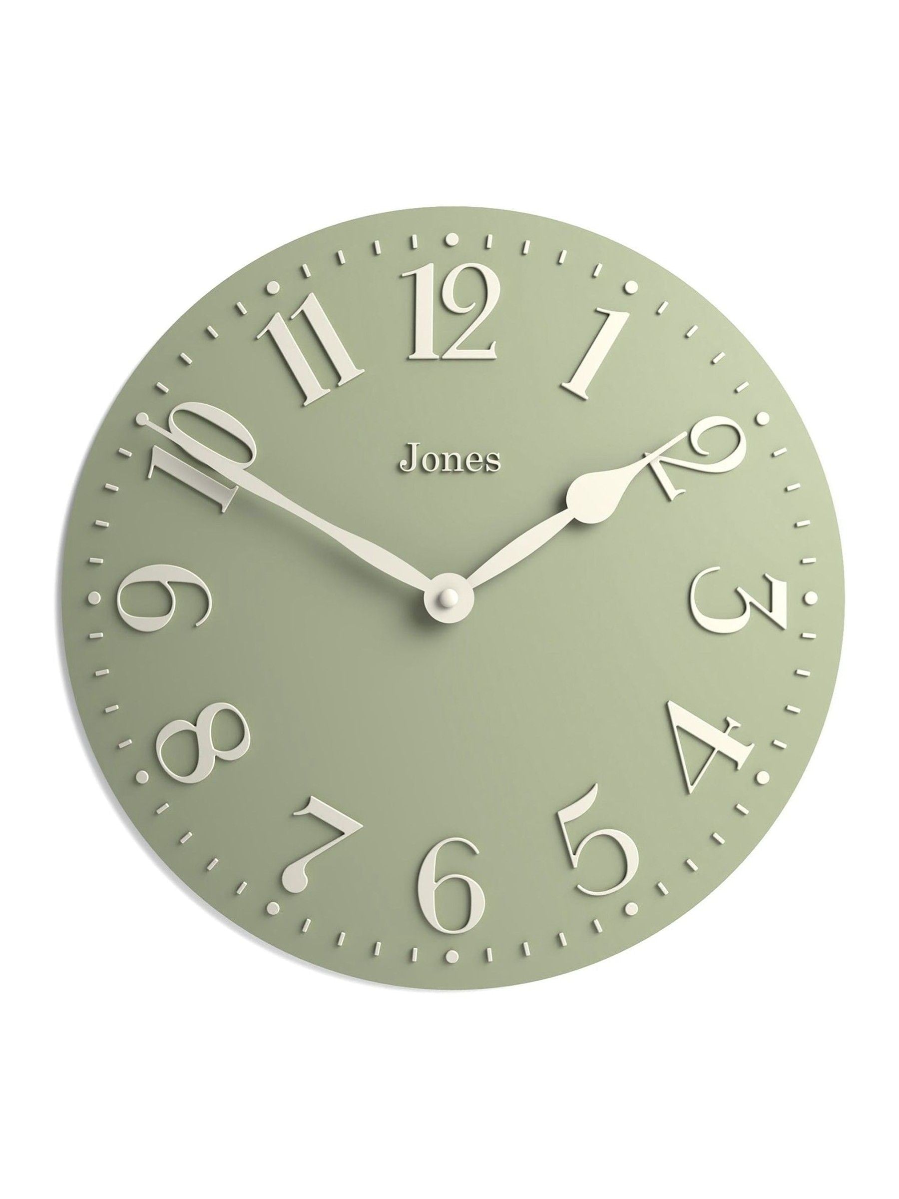 Jones Clocks Rose Pink Betty Convex wall clock 30cm, UK version