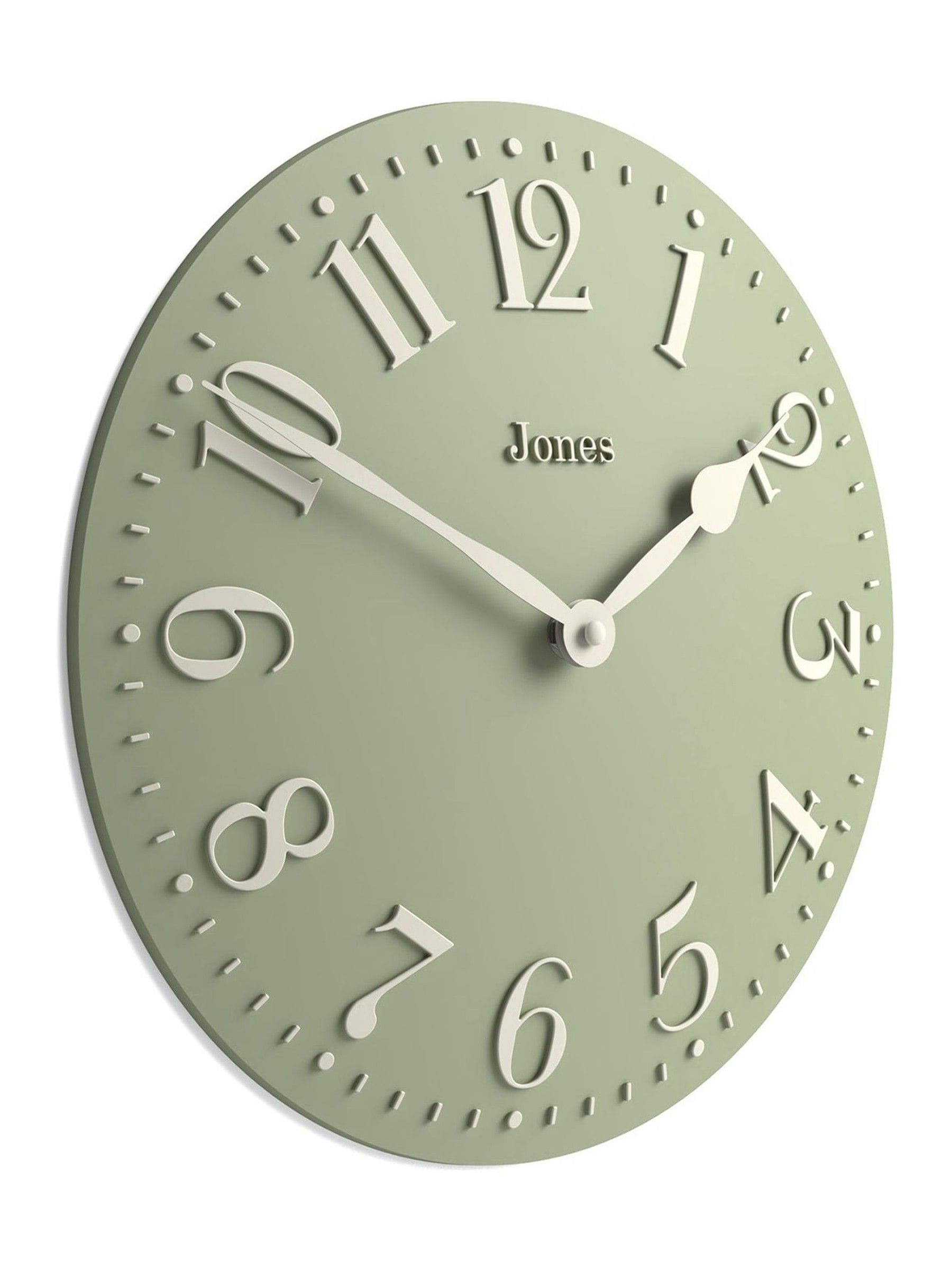 Jones Clocks Rose Pink Betty Convex wall clock 30cm, UK version