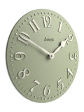 Jones Clocks Rose Pink Betty Convex wall clock 30cm, UK version