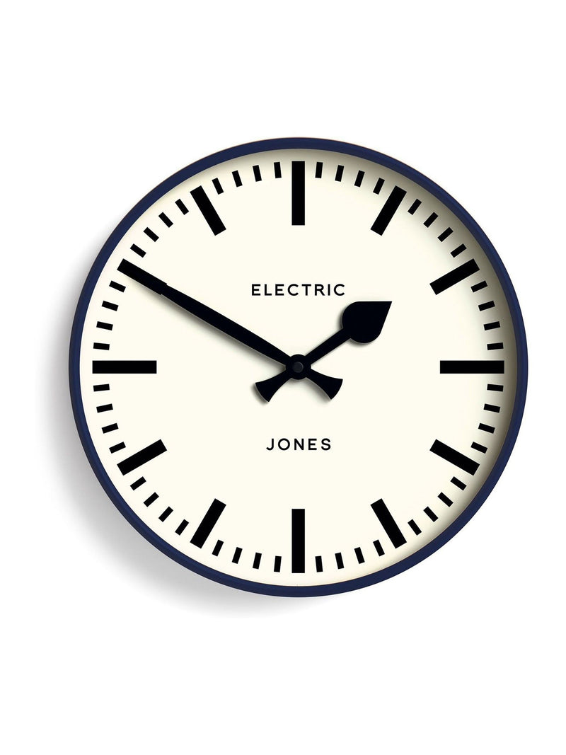 Horloge murale Jones Clocks Midnight Blue Tiger 30 cm