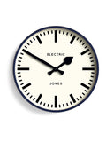 Horloge murale Jones Clocks Midnight Blue Tiger 30 cm