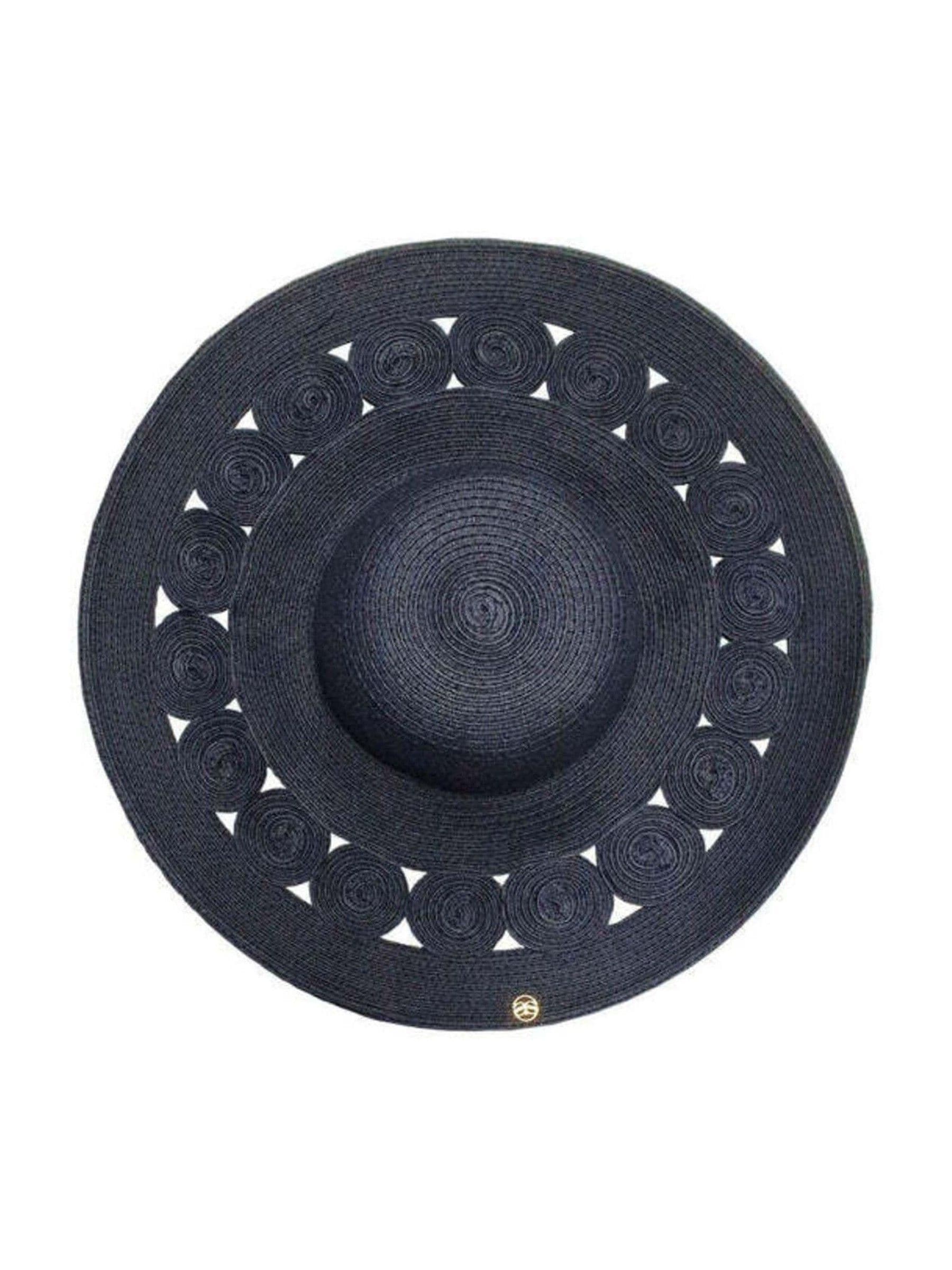 Seaspray sun hat blue cut out detail 33cm, imported from the UK