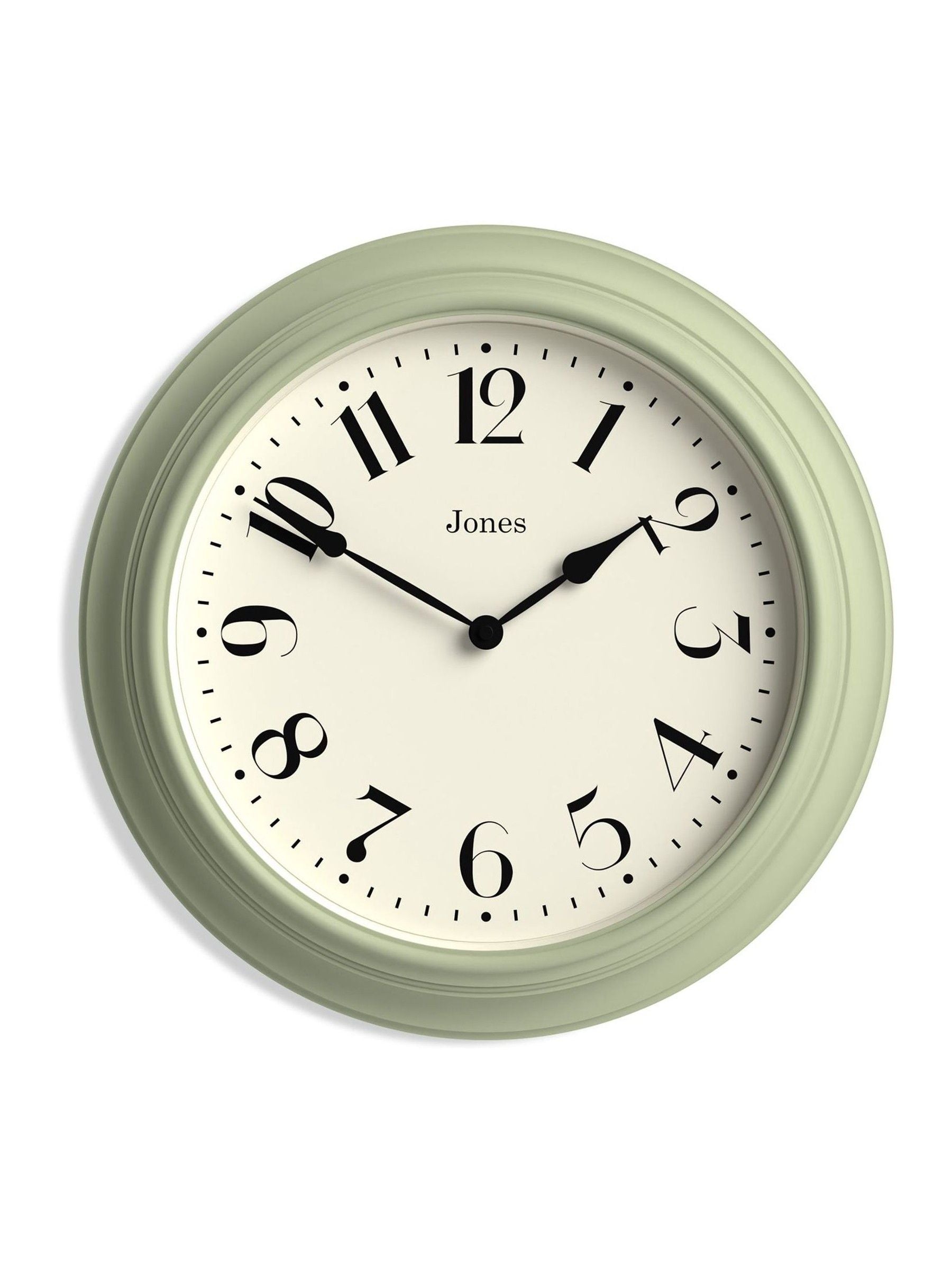 Jones Clocks cream Fenchurch wall clock 40cm, UK version