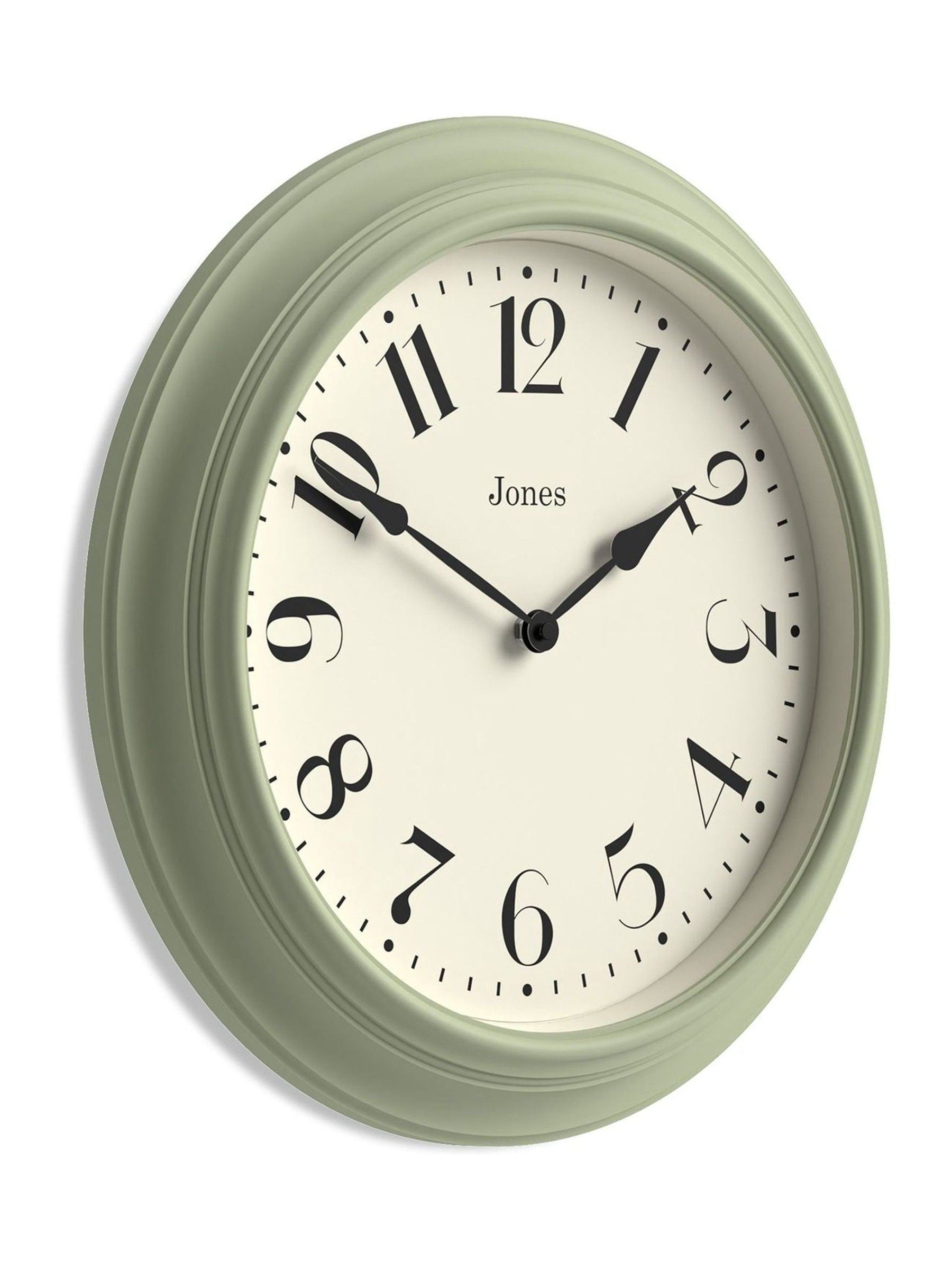 Jones Clocks cream Fenchurch wall clock 40cm, UK version