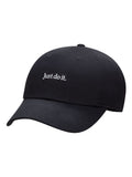Nike black Club Unstructured JDI cap, UK version