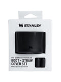Stanley Black Quencher Boot + Straw Topper 0.89L 1.18L