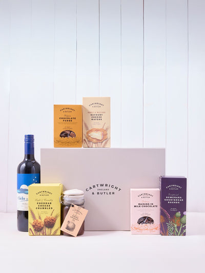 Neste Cartwright & Butler Sød og Salt Gaveeske med Rødvin- Kjøp online hos McGrocer