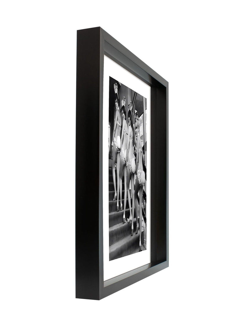 Brookpace Lascelles bunny wall art black white girls 40x50cm (British brand)