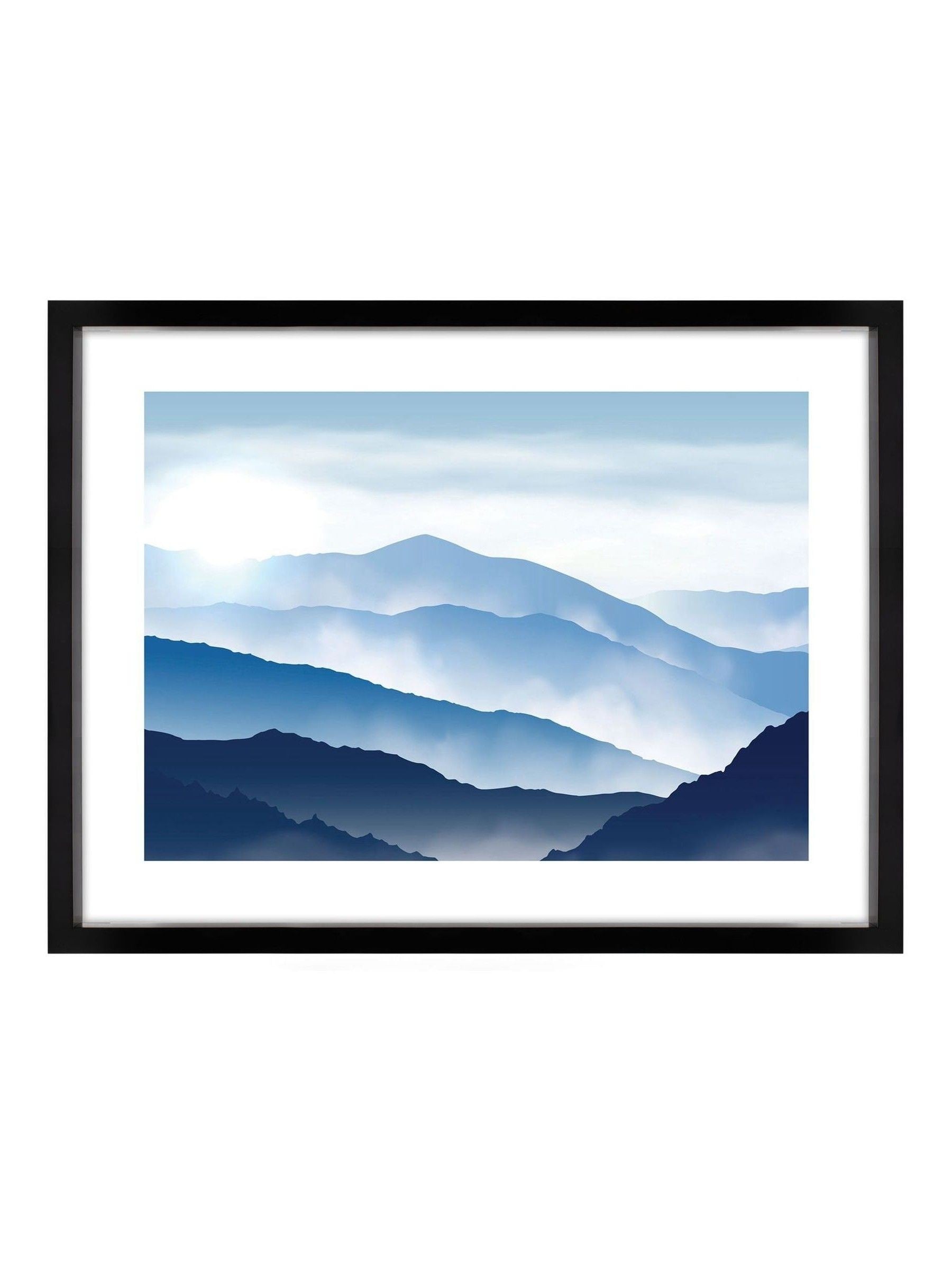 Brookpace Lascelles Morning Mist II photographic wall art, UK version