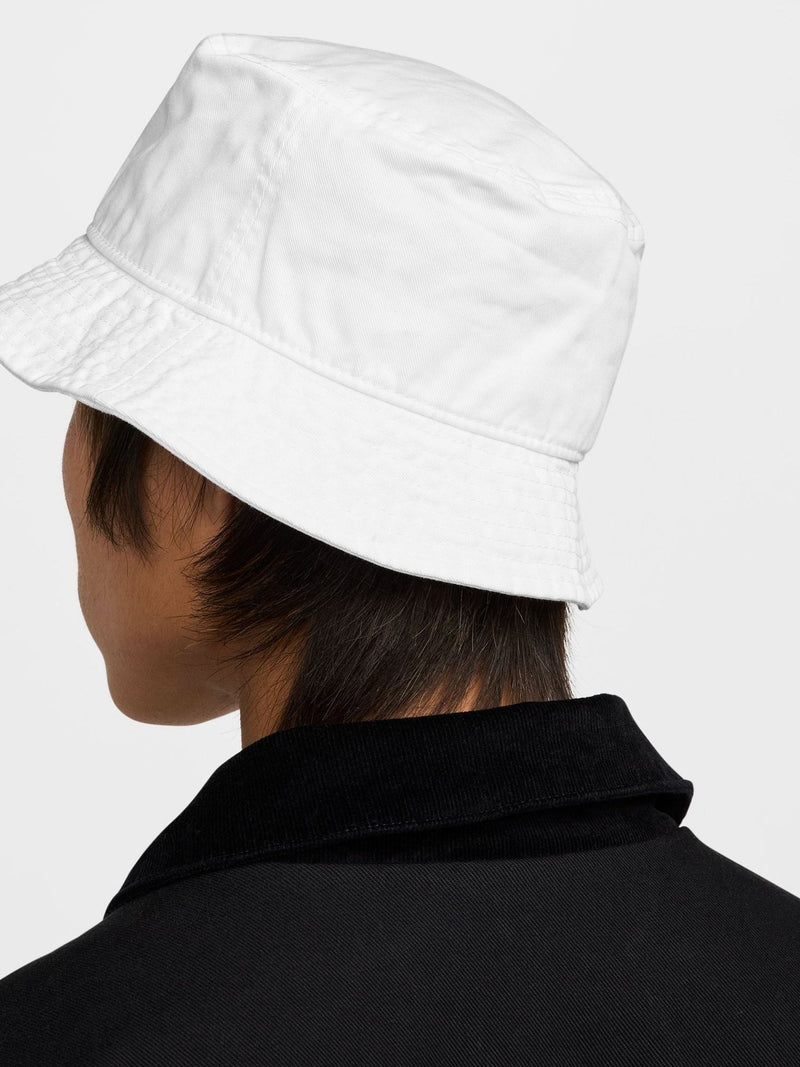 Nike white Apex bucket hat, imported from the UK