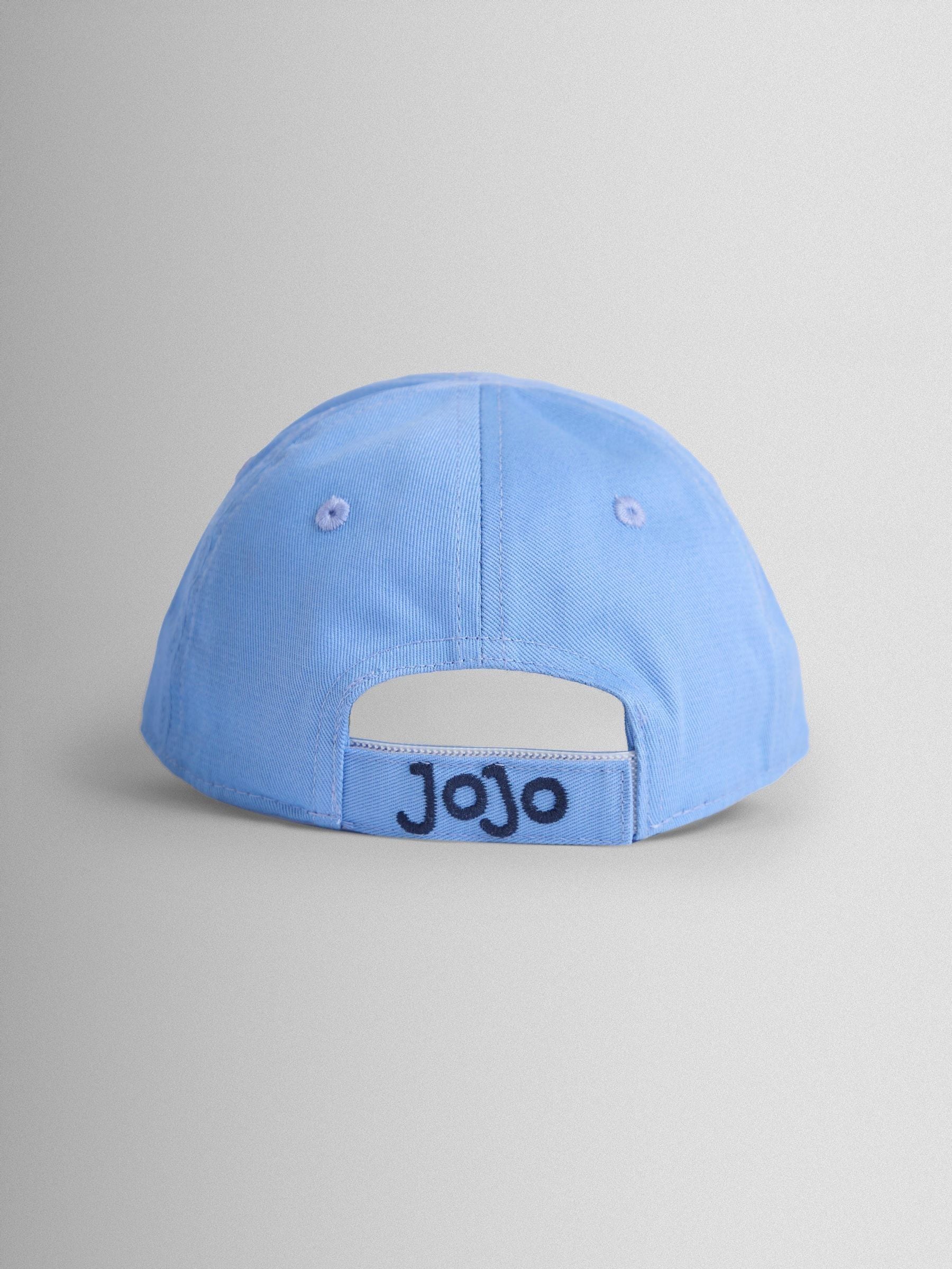 JoJo Maman Bébé plain blue cap, UK version