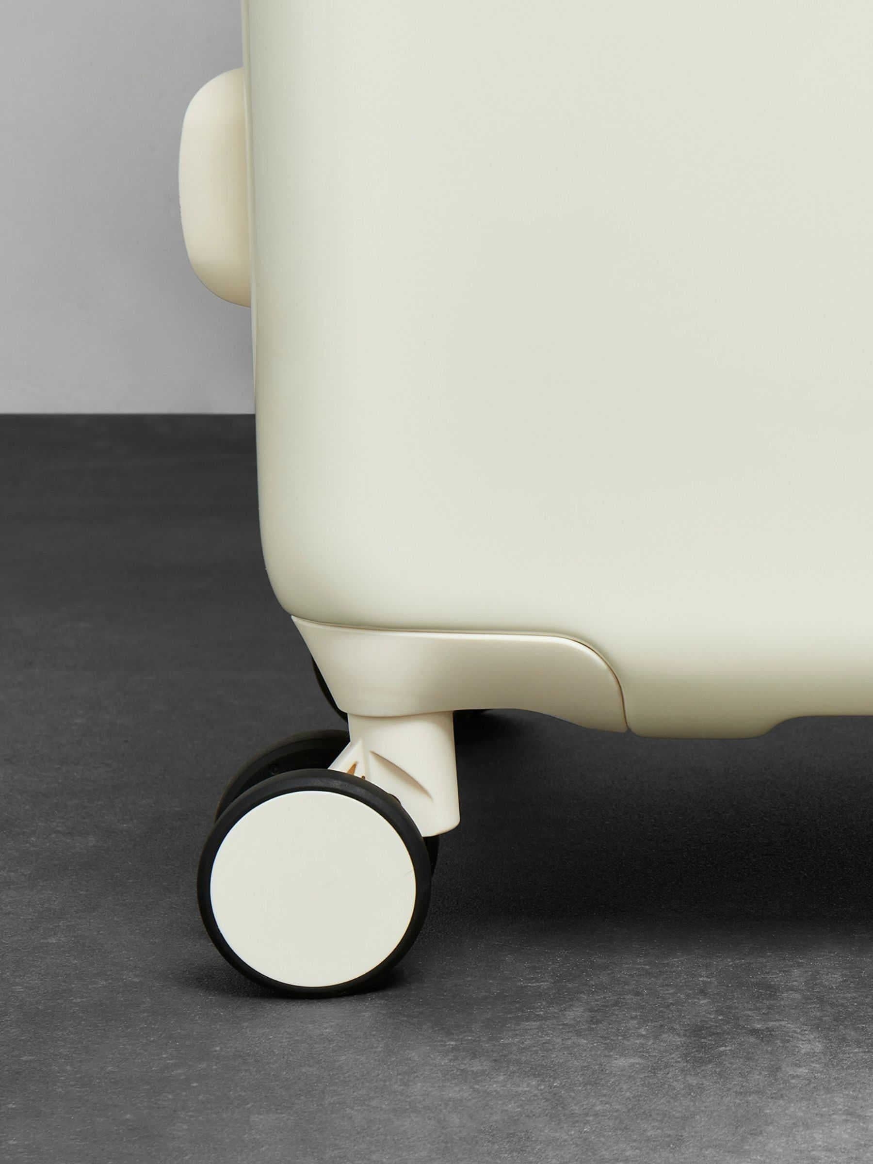 Rock Gelato medium suitcase in cream - British product
