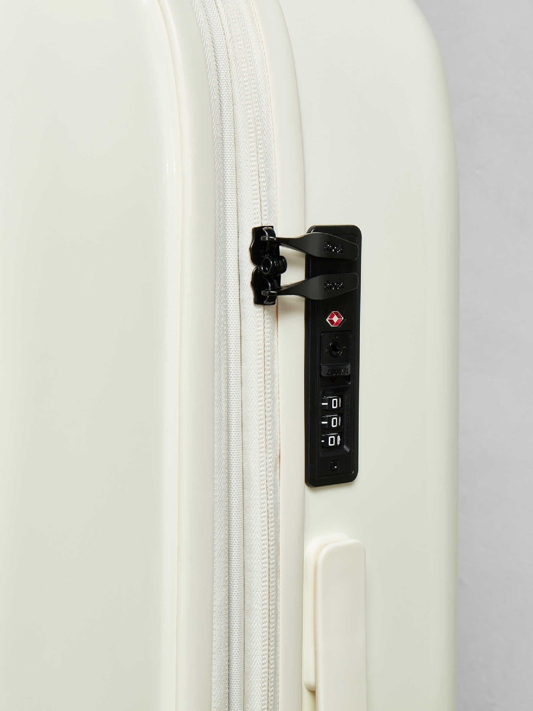Rock Gelato medium suitcase in cream - British product