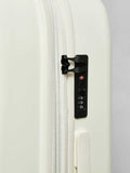 Rock Gelato medium suitcase in cream - British product