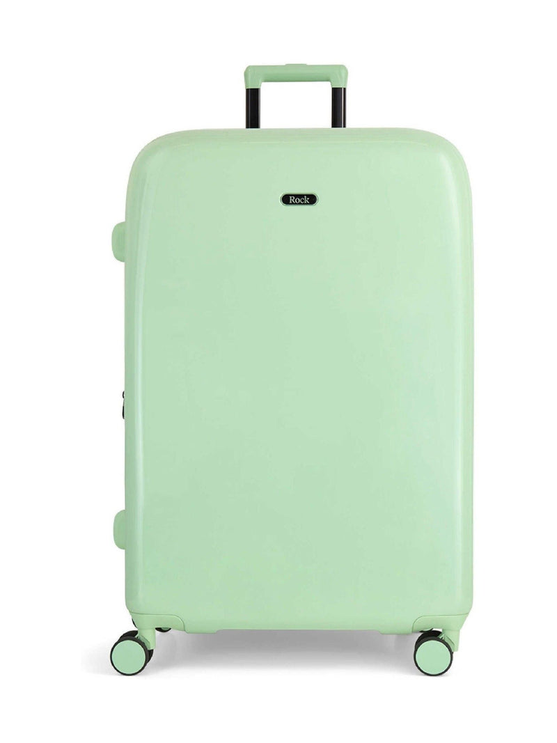 Rock Luggage green Gelato large suitcase (British brand)