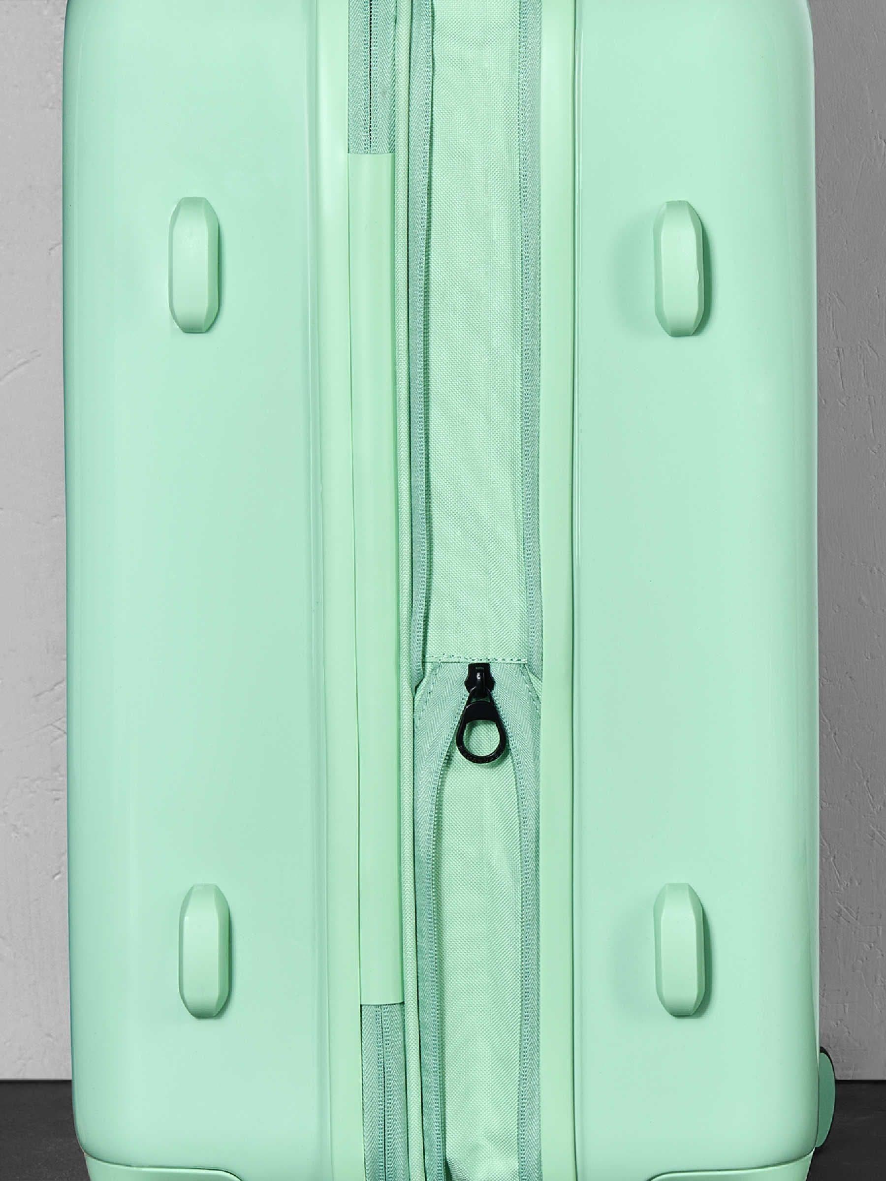Rock Luggage green Gelato large suitcase (British brand)